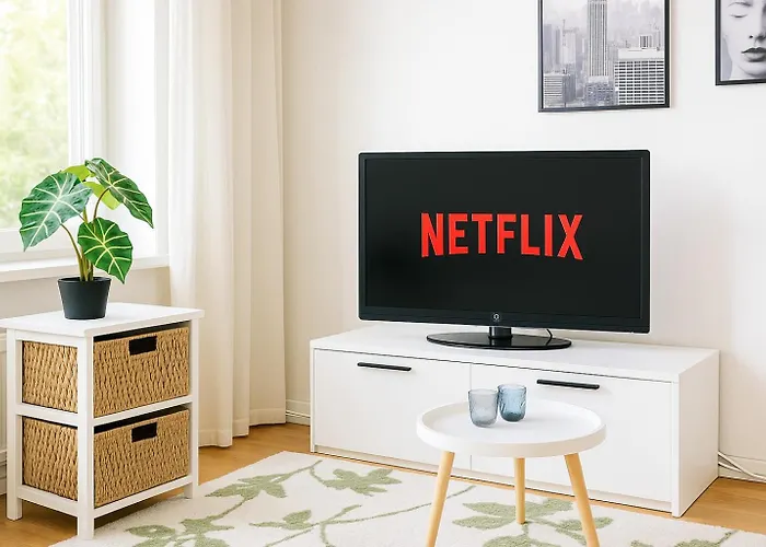 Nature-inspired Cozy Retreat W Balcony Near Train Daire